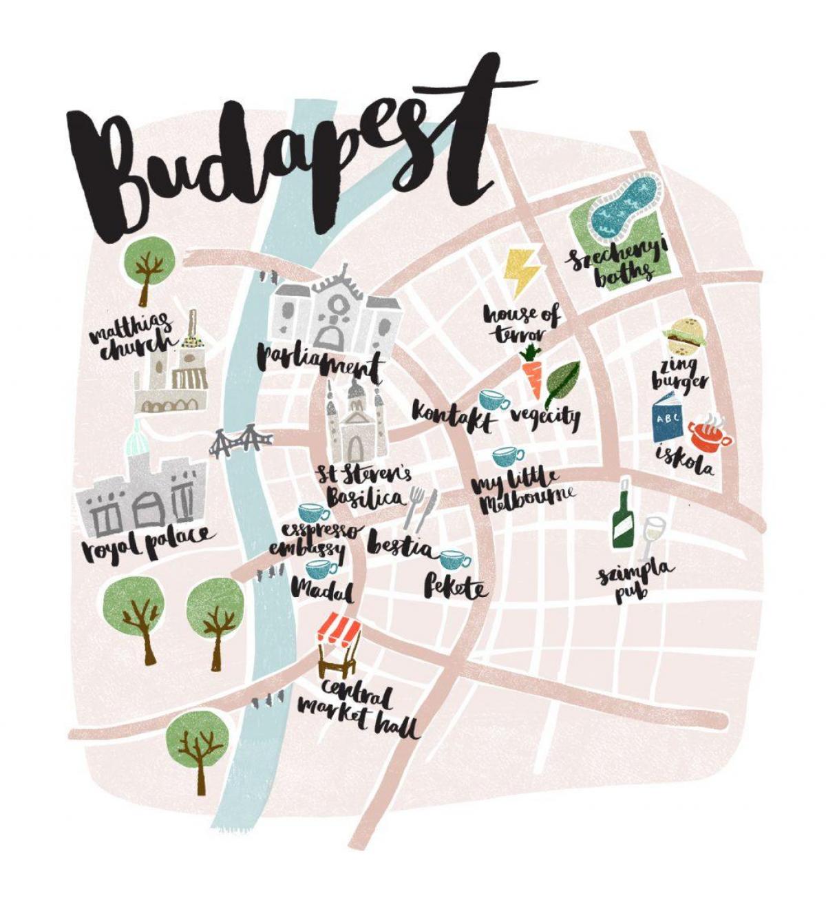 harta e budapest në linjë