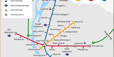 Metro hartë budapest, hungari