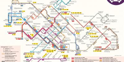 Harta e budapest trolleybus