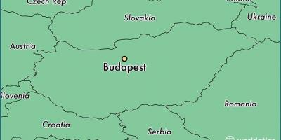 Harta e budapest dhe vendet fqinje
