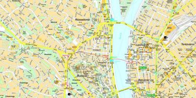 Budapest qendra hartë