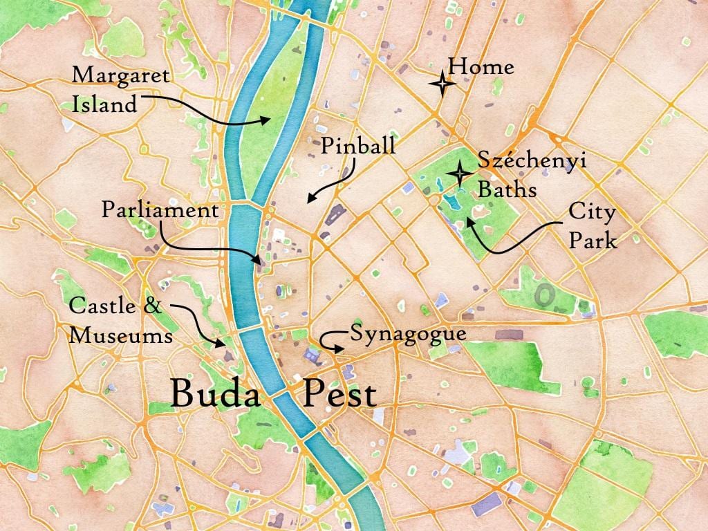 buda ose të insekteve hartë