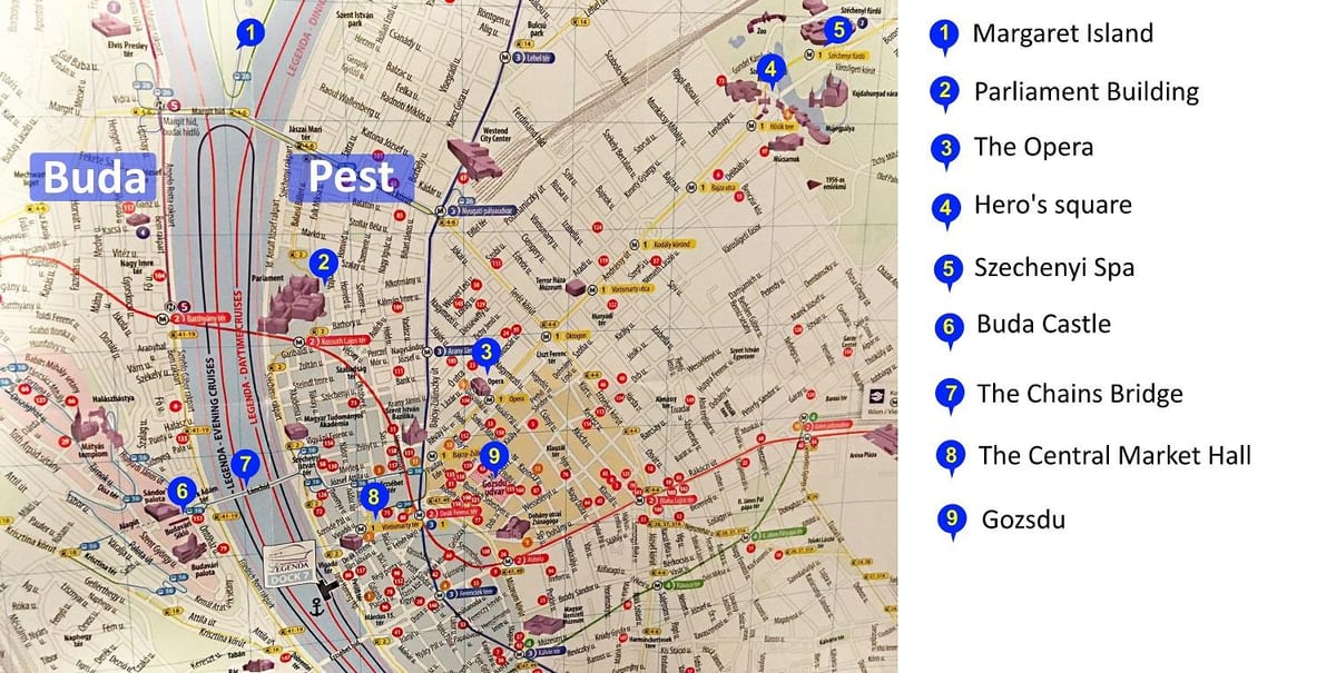 kalaja në kodër budapest hartë