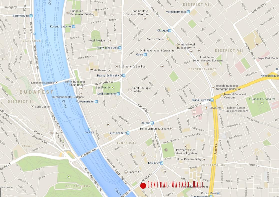harta e budapest dizajn