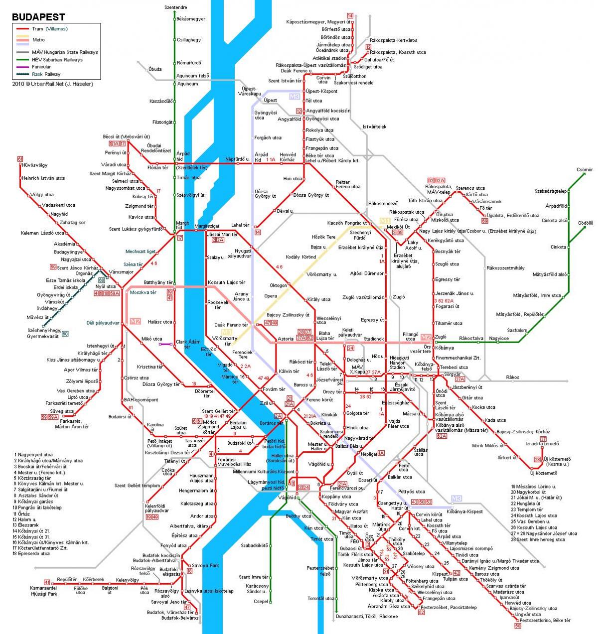 budapest metro hartë aeroport