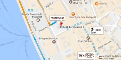 Harta e budapest garazh parkimi