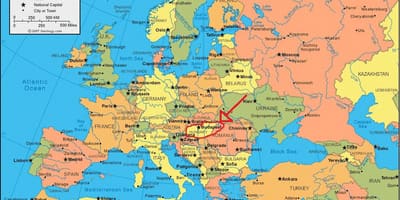 Budapest hartë vendndodhjen e