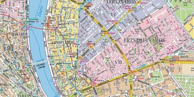 Harta e rretheve në budapest