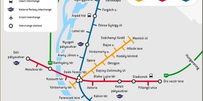 Harta e budapest stacioni hekurudhor