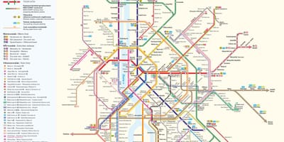 Budapest publike transit hartë