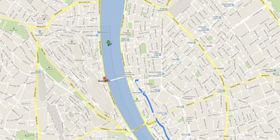 Harta e street vaci budapest