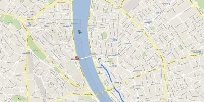 Harta e street vaci budapest